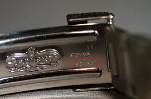 Spänneskod på Rolex