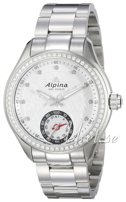 Alpina Horological Smartwatch Damklocka AL-285STD3CD6B Silverfärgad/Stål