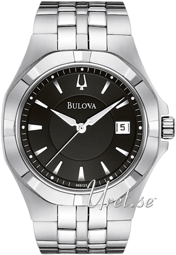 Bulova Dress Herrklocka 96B123 Svart/Stål Ø40 mm - Bulova