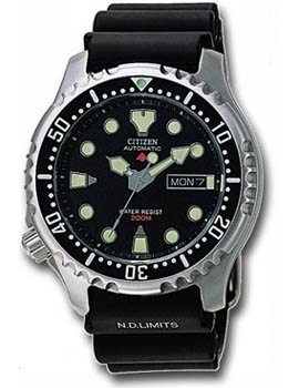 Citizen Herrklocka NY0040-09E Promaster Svart/Gummi Ø42 mm - Citizen
