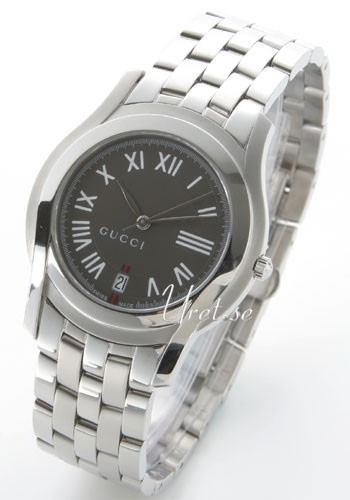 Gucci 5505 Herrklocka YA055307 Grå/Stål Ø34 mm