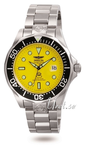 Invicta Herrklocka 3048 Pro Diver Gul/Stål Ø47 mm - Invicta