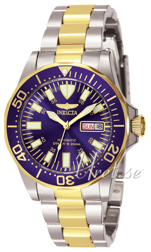 Invicta Pro Diver Herrklocka 7046 Blå/Stål Ø40 mm - Invicta