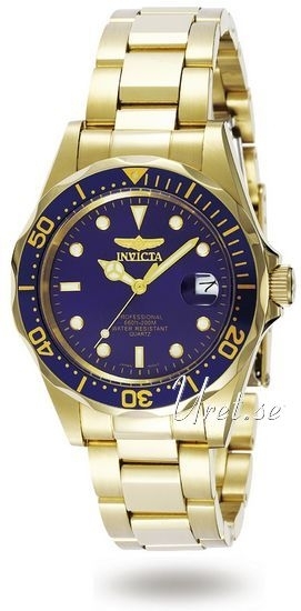 Invicta Herrklocka 8937 Pro Diver Blå/Gulguldtonat stål Ø39 mm - Invicta