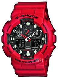 Casio G-Shock Svart/Resinplast Ø51.2 mm GA-100B-4AER