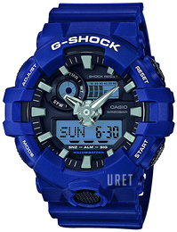 Casio G-Shock Svart/Resinplast Ø53.4 mm GA-700-2AER