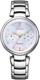 Citizen Elegance Vit/Gulguldtonat stål Ø31 mm FD1106-81D