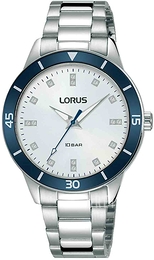 Lorus Ladies Vit/Stål Ø34 mm RG249RX9