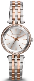 Michael Kors Darci Silverfärgad/Roséguldstonat stål Ø26 mm MK3298