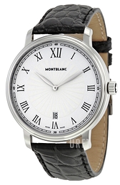 Montblanc Tradition Vit/Läder Ø40 mm 112633