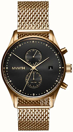 MVMT Voyager Svart/Gulguldtonat stål Ø42 mm MV01-G2