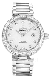 Omega De Ville Ladymatic Co-Axial 34mm Vit/Stål Ø34 mm 425.35.34.20.55.001