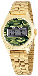 Sector Street LCD/Gulguldtonat stål Ø38 mm R3253172004