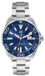 TAG Heuer Aquaracer Blå/Stål Ø43 mm WAY201B.BA0927