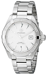 TAG Heuer Aquaracer Silverfärgad/Stål Ø40.5 mm WAY2111.BA0928