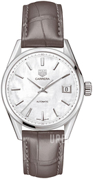 TAG Heuer Carrera Lady Vit/Läder Ø36 mm WBK2311.FC8258