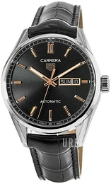 TAG Heuer Carrera Svart/Läder Ø41 mm WBN2013.FC6503