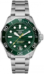 TAG Heuer Aquaracer Professional 300 Grön/Stål Ø42 mm WBP5116.BA0013