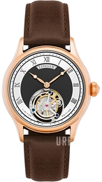 Thomas Earnshaw Palmerston Tourbillon Blå/Läder Ø42 mm ES-8213-03