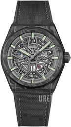 Zenith Defy Classic Svart/Gummi Ø41 mm 10.9000.670-80.R795
