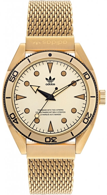 Adidas Herrklocka AOFH22004 Fashion Edition Guldtonad/Guldtonat stål - Adidas