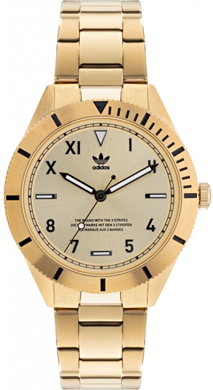 Adidas Herrklocka AOFH22062 Fashion Edition Guldtonad/Guldtonat stål - Adidas