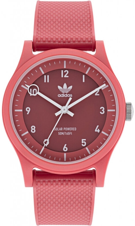 Adidas Damklocka AOST22046 Street Project Röd/Gummi Ø39 mm - Adidas
