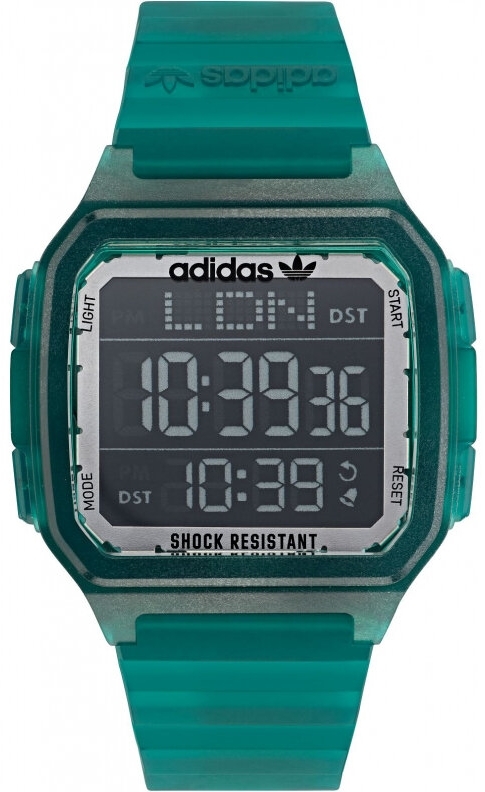 Adidas Herrklocka AOST22048 Street Digital LCD/Gummi Ø48 mm - Adidas