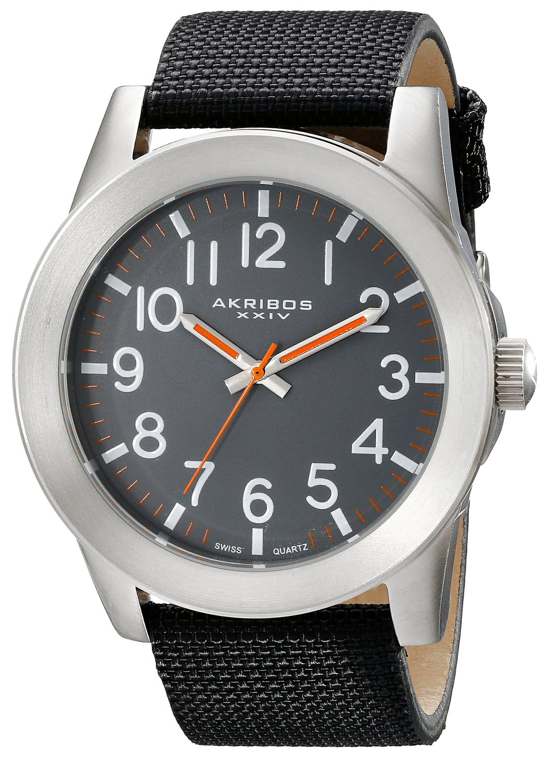 Akribos XXIV Herrklocka AK779SSB Grå/Läder Ø46 mm - Akribos XXIV