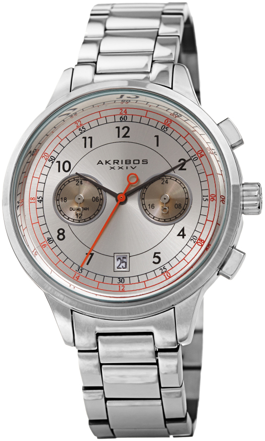 Akribos XXIV Herrklocka AK1071SS Multi-Function Silverfärgad/Stål - Akribos XXIV