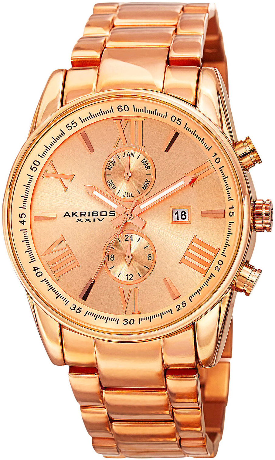 Akribos XXIV Herrklocka AK812RG Multi-Function - Akribos XXIV