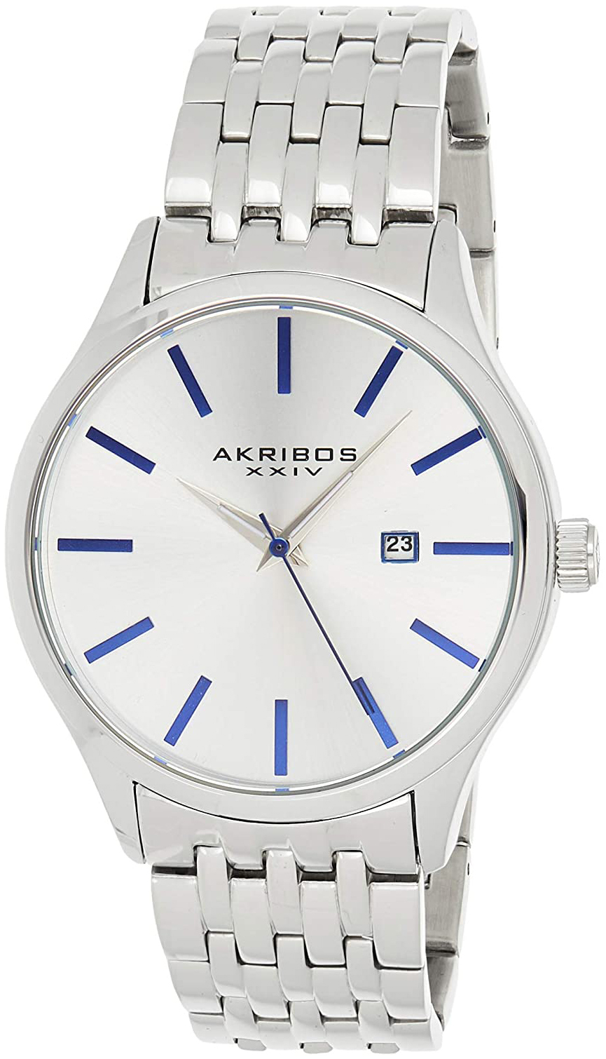 Akribos XXIV Herrklocka AK941SS Silverfärgad/Stål Ø44 mm - Akribos XXIV