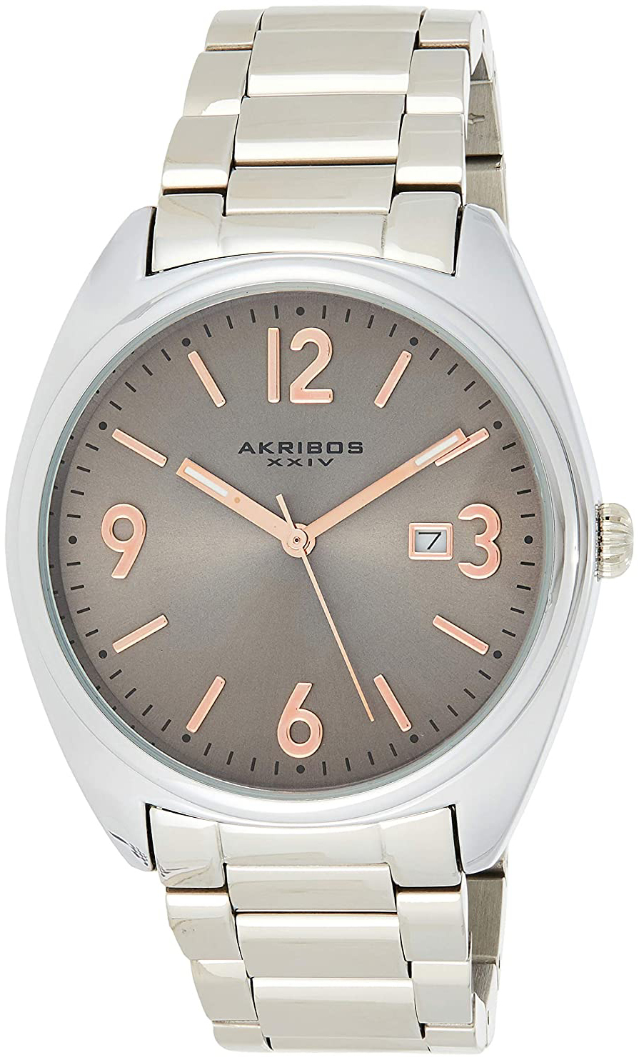 Akribos XXIV Herrklocka AK957SS Classic Grå/Stål Ø47 mm - Akribos XXIV