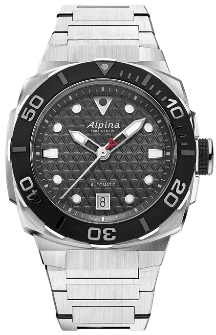 Alpina Herrklocka AL-525G3VE6B Seastrong Diver Extreme Grå/Stål - Alpina