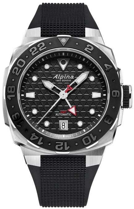 Alpina Herrklocka AL-560B3VE6 Seastrong Diver Extreme Blå/Gummi - Alpina