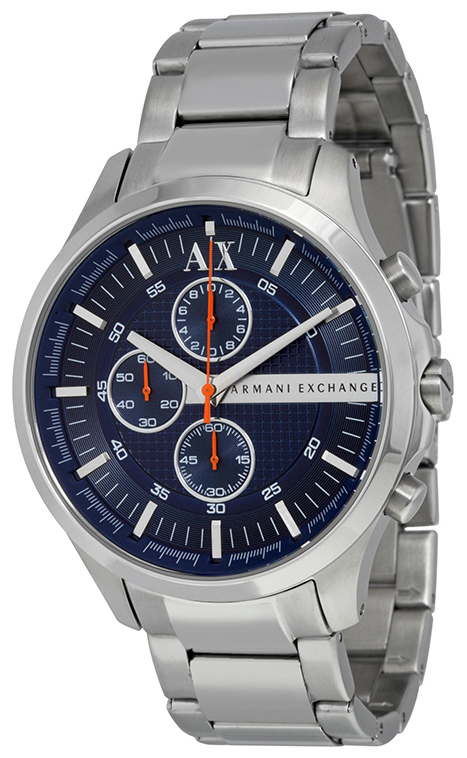 Armani Exchange Herrklocka AX2155 Dress Blå/Stål Ø46 mm