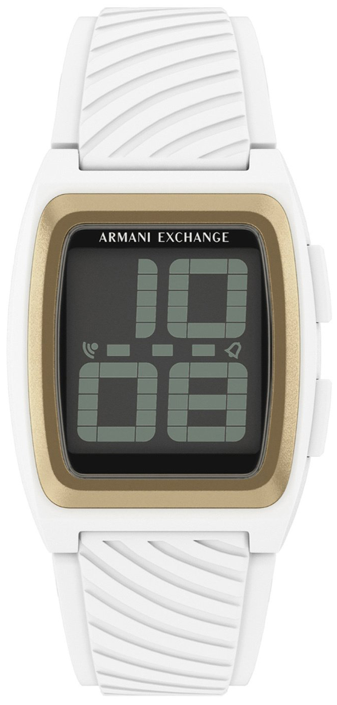 Armani Exchange Herrklocka AX2968 LCD/Gummi