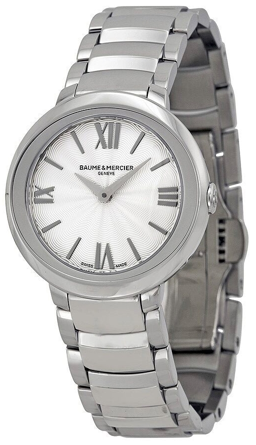 Baume & Mercier Damklocka M0A10157 Promesse Silverfärgad/Stål - Baume & Mercier