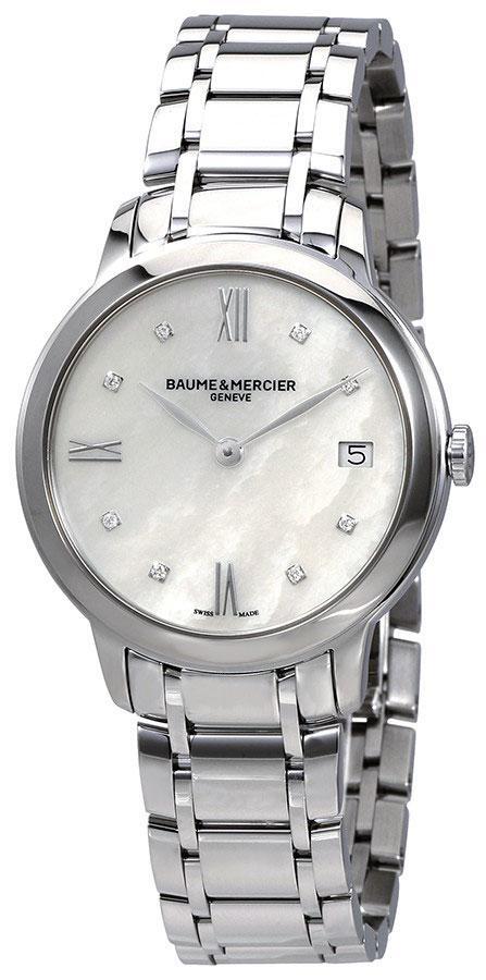 Baume & Mercier Damklocka M0A10326 Classima Vit/Stål Ø31 mm - Baume & Mercier