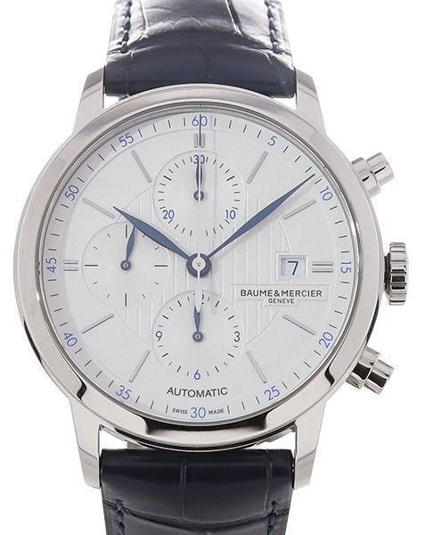 Baume & Mercier Herrklocka M0A10330 Classima Silverfärgad/Läder - Baume & Mercier
