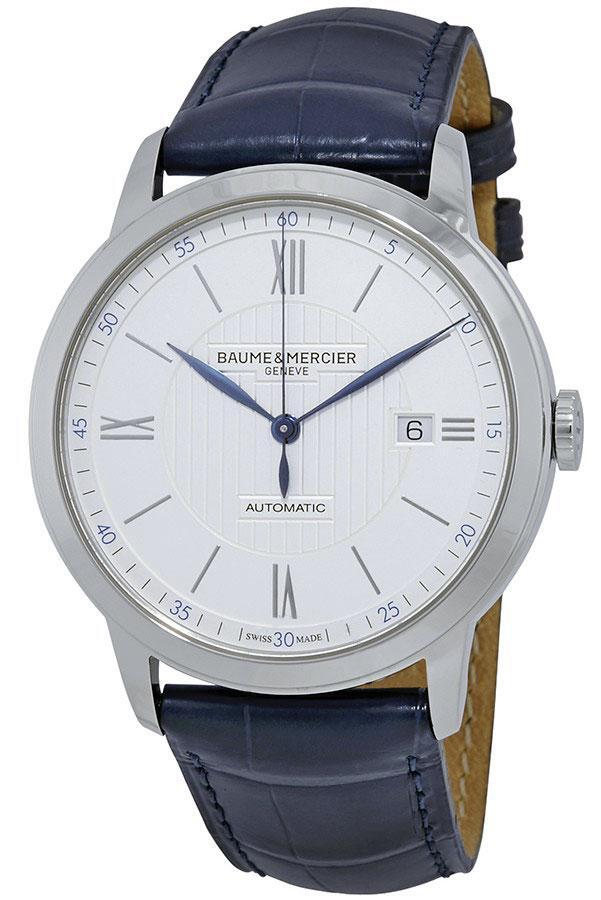 Baume & Mercier Herrklocka M0A10333 Classima Silverfärgad/Läder - Baume & Mercier