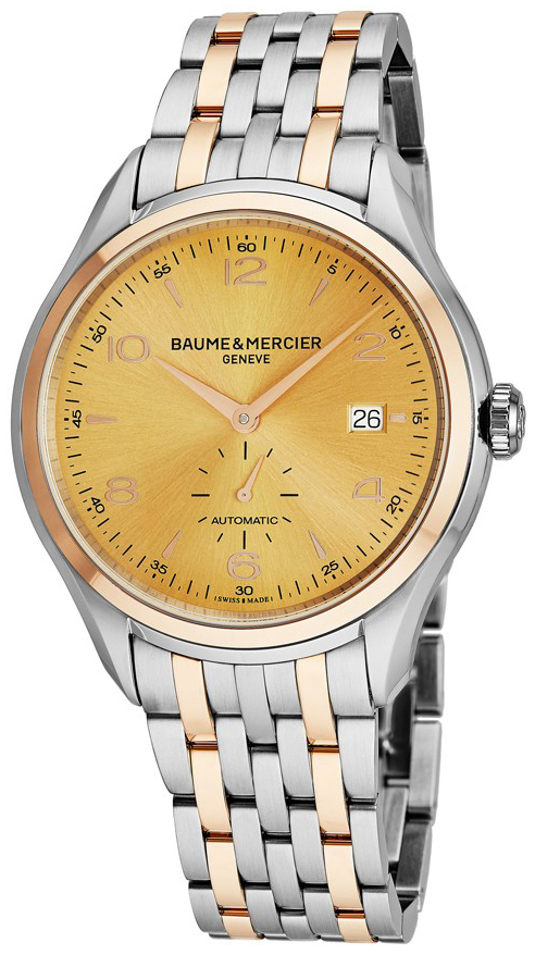 Baume & Mercier Herrklocka M0A10352 Clifton Guld/Roséguldstonat - Baume & Mercier