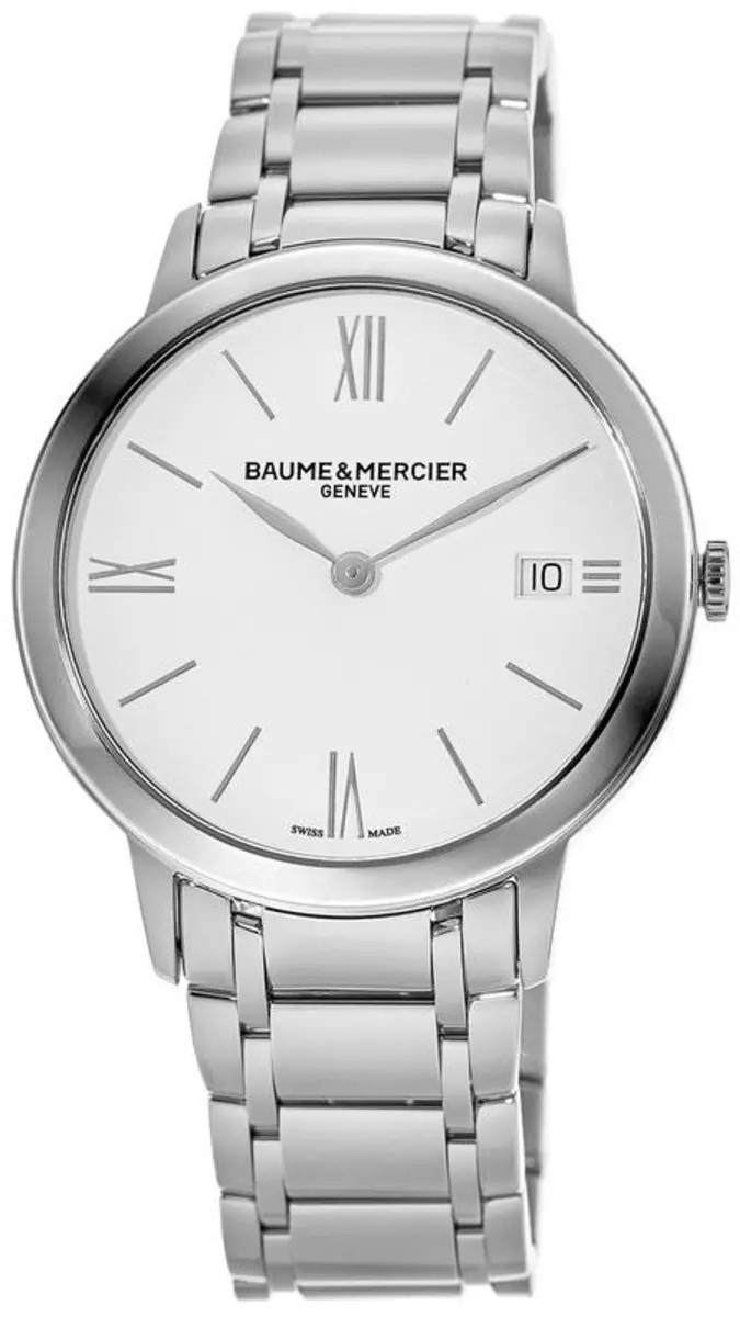 Baume & Mercier Damklocka M0A10356 Classima Vit/Stål Ø36.5 mm - Baume & Mercier