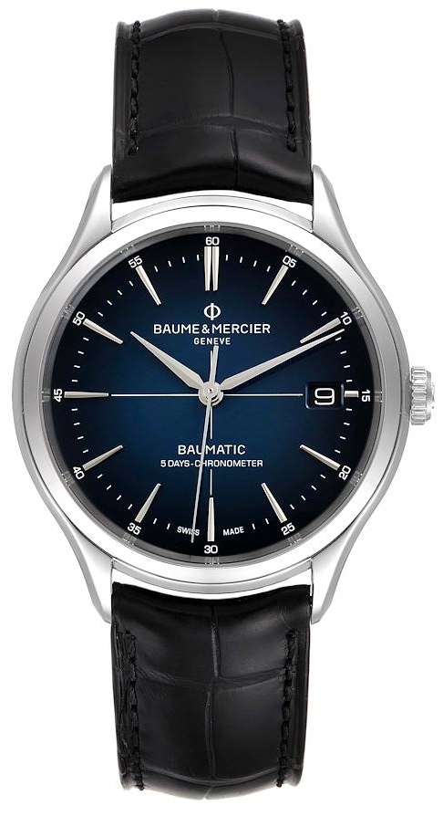 Baume & Mercier Herrklocka M0A10467 Clifton Blå/Stål Ø40 mm - Baume & Mercier
