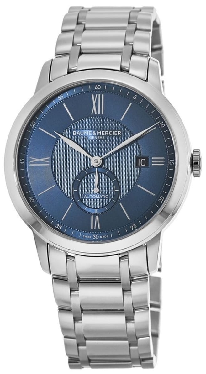 Baume & Mercier Herrklocka M0A10481 Classima Blå/Stål Ø42 mm - Baume & Mercier