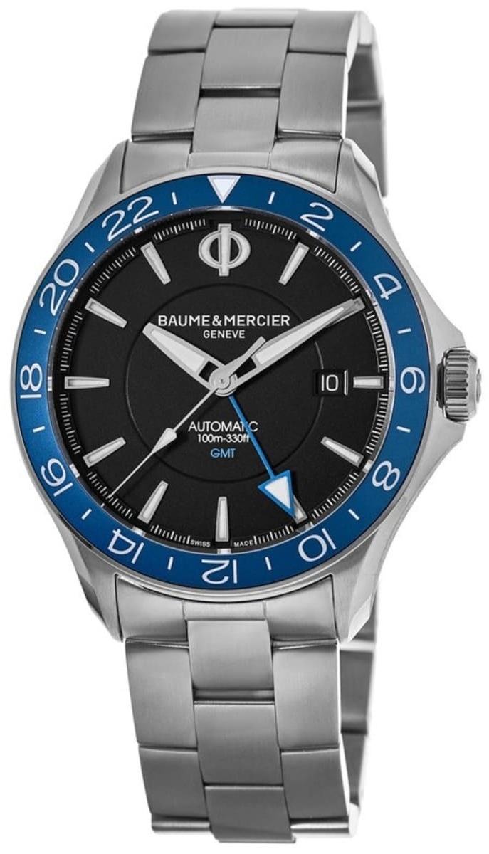 Baume & Mercier Herrklocka M0A10487 Clifton Svart/Stål Ø42 mm - Baume & Mercier