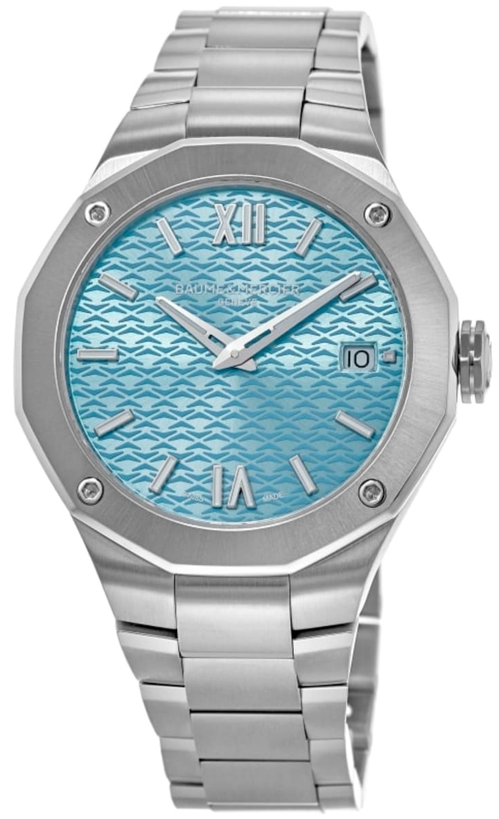 Baume & Mercier Damklocka M0A10612 Riviera Blå/Stål Ø36 mm - Baume & Mercier