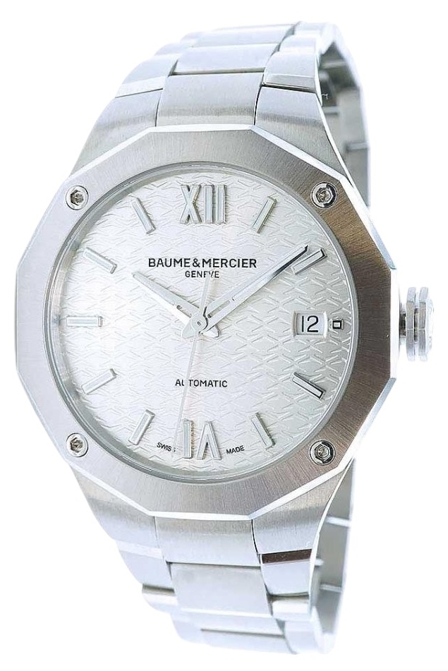 Baume & Mercier Damklocka M0A10615 Riviera Silverfärgad/Stål - Baume & Mercier