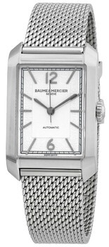 Baume & Mercier Herrklocka M0A10672 Hampton Silverfärgad/Stål - Baume & Mercier