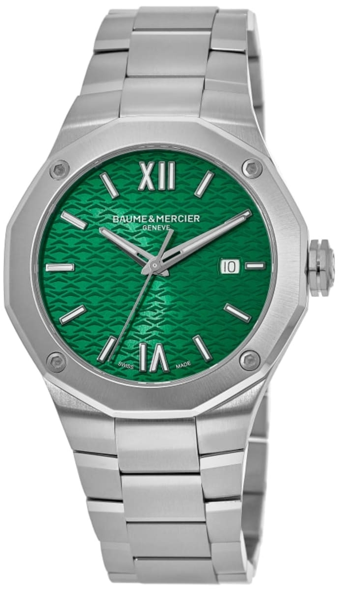 Baume & Mercier Damklocka M0A10683 Riviera Grön/Stål Ø36 mm - Baume & Mercier